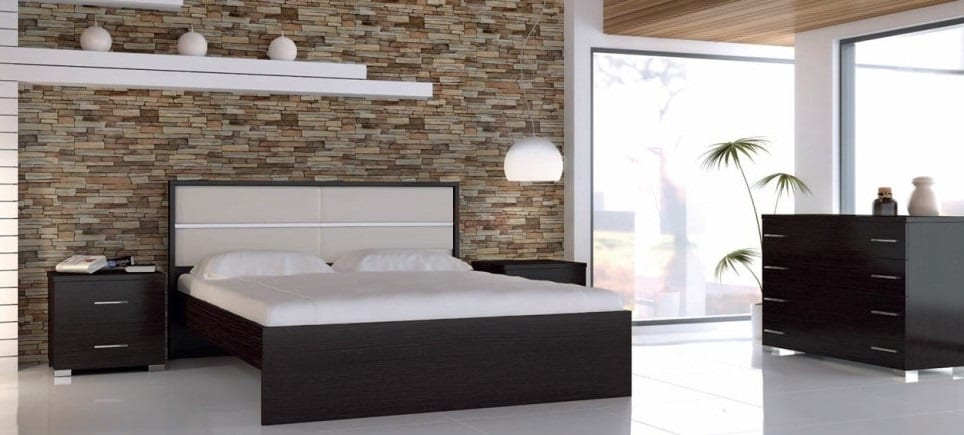 krevatokamara-eco3-wenge κρεβατοκάμαρα eco3