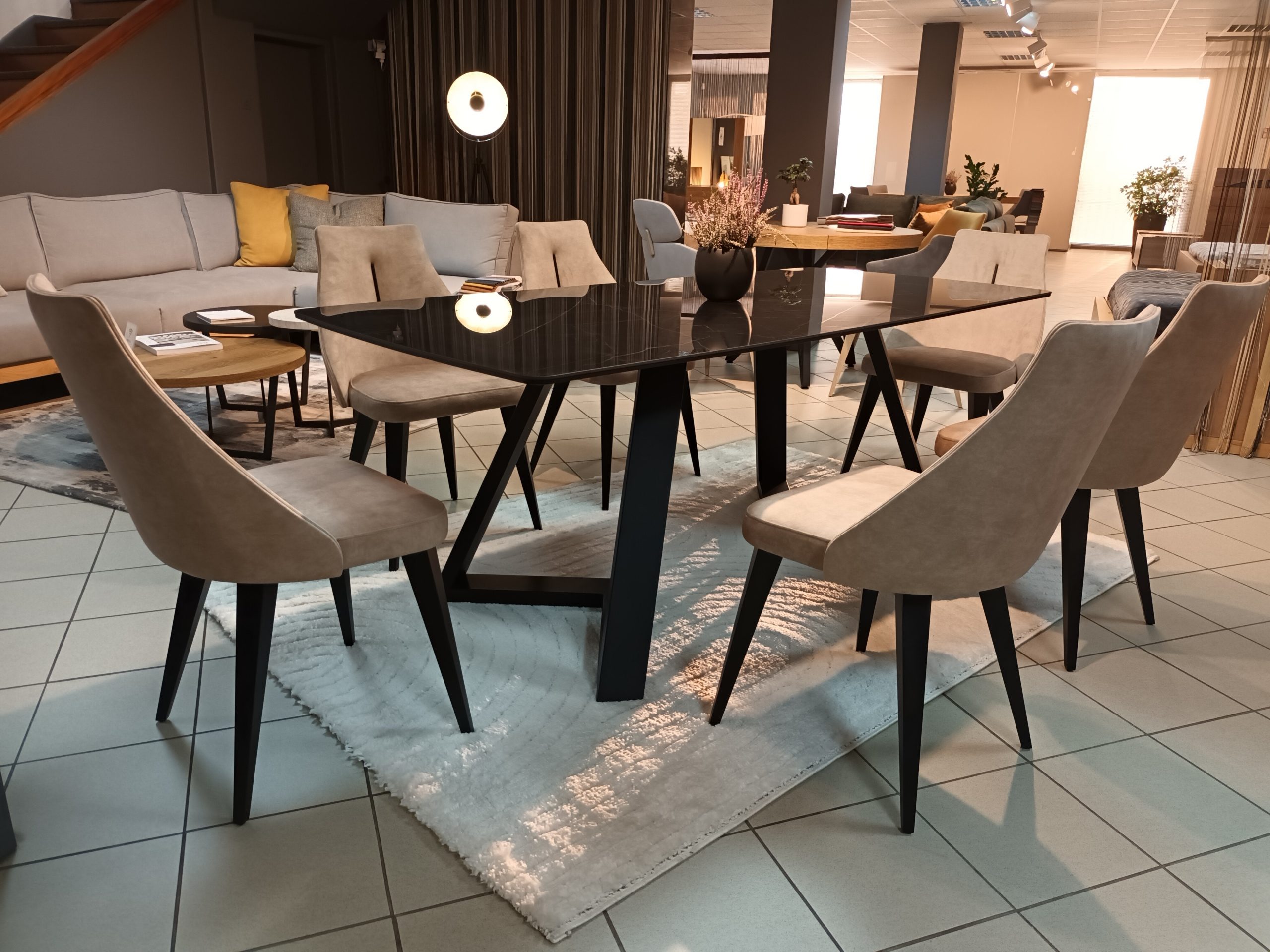NEW TABLE CERAMIC BL ΤΡΑΠΕΖΑΡΙΑ CERAMIC - Image 1